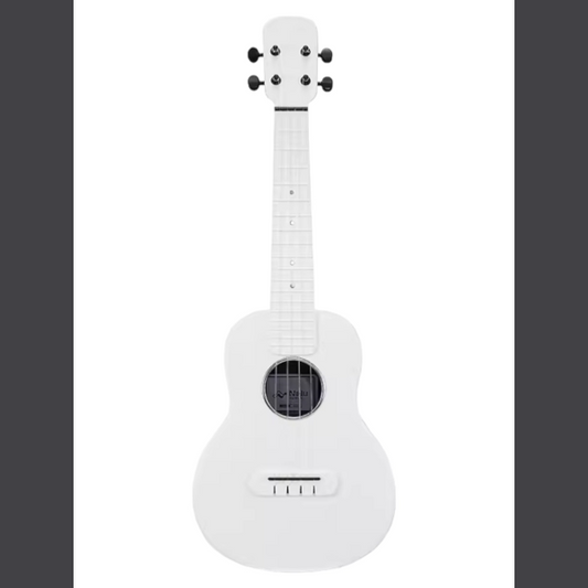 TOM Music N1 23" Carbon Composite Ukulele with pickup (WH)